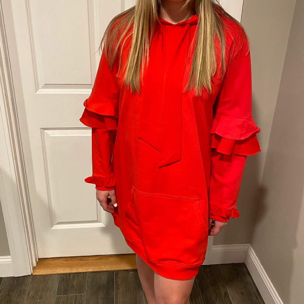 Fashion sweater dress